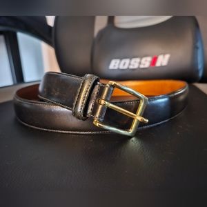 Trafalgar Cortina leather belt